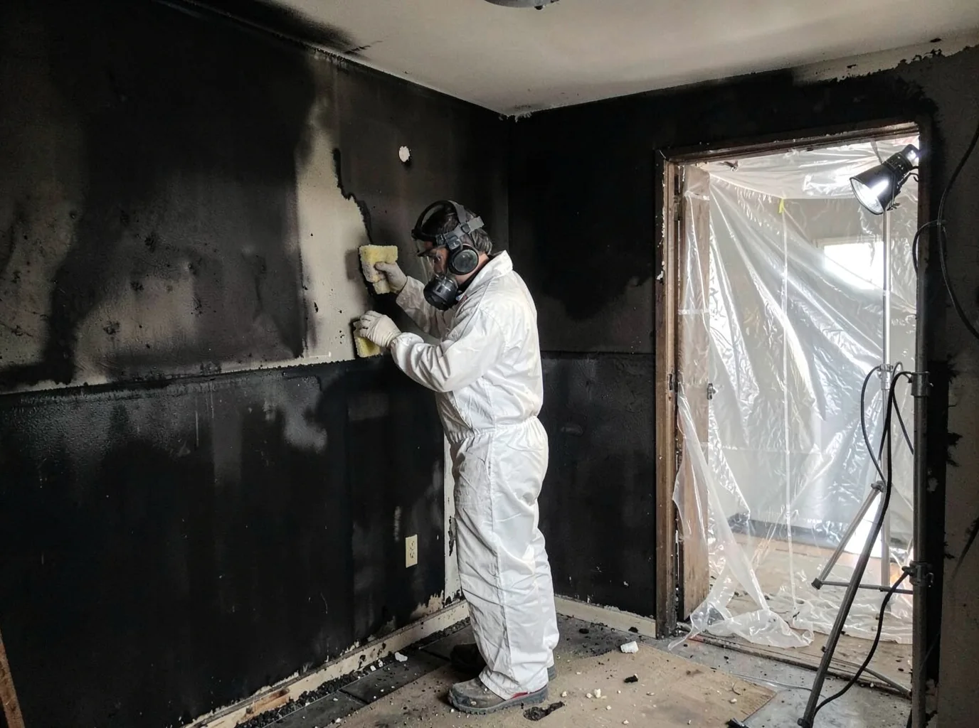 Fire Damage Restoration company in Mosherville, MI